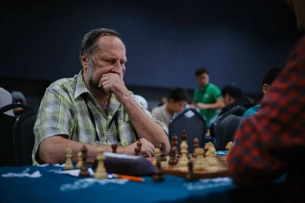 chess player thinking